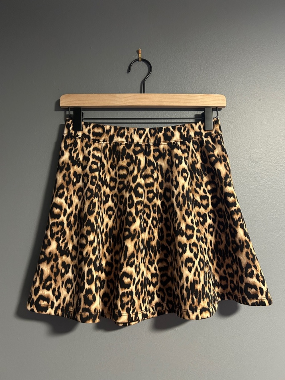 Forever 21 Leopard Print Skirt